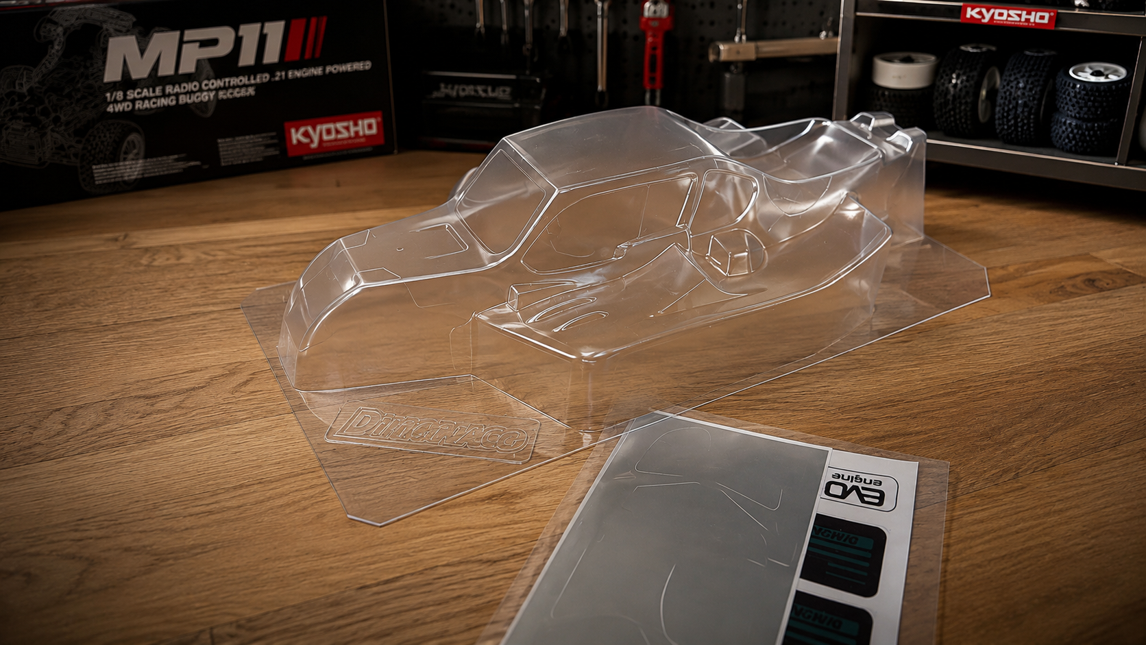 kyosho mp11 1.0mm body