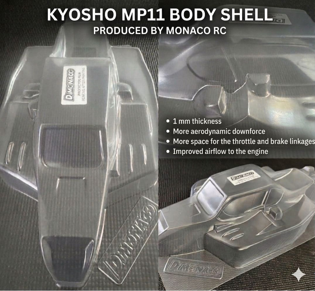 kyosho mp11 1.0mm body
